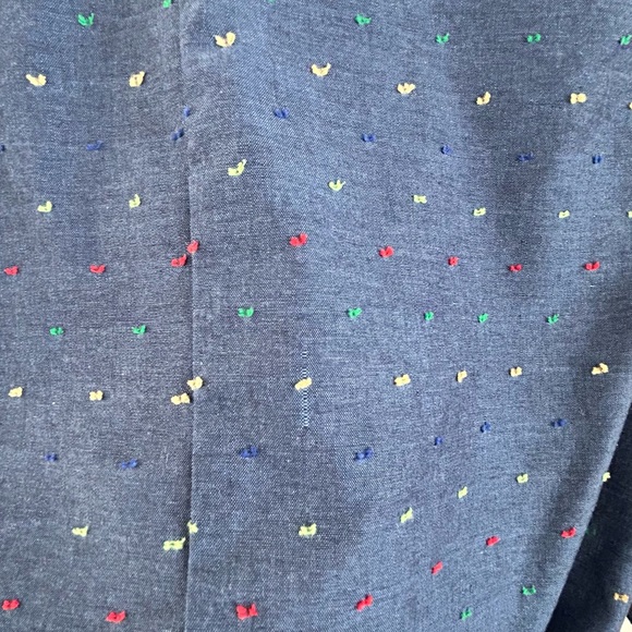 Blue Ruffle Sleeve Top - Picture 5 of 6